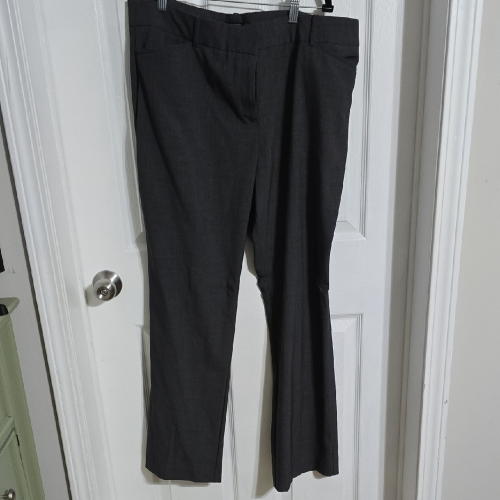 Worthington Charcoal Boot Cut Pants